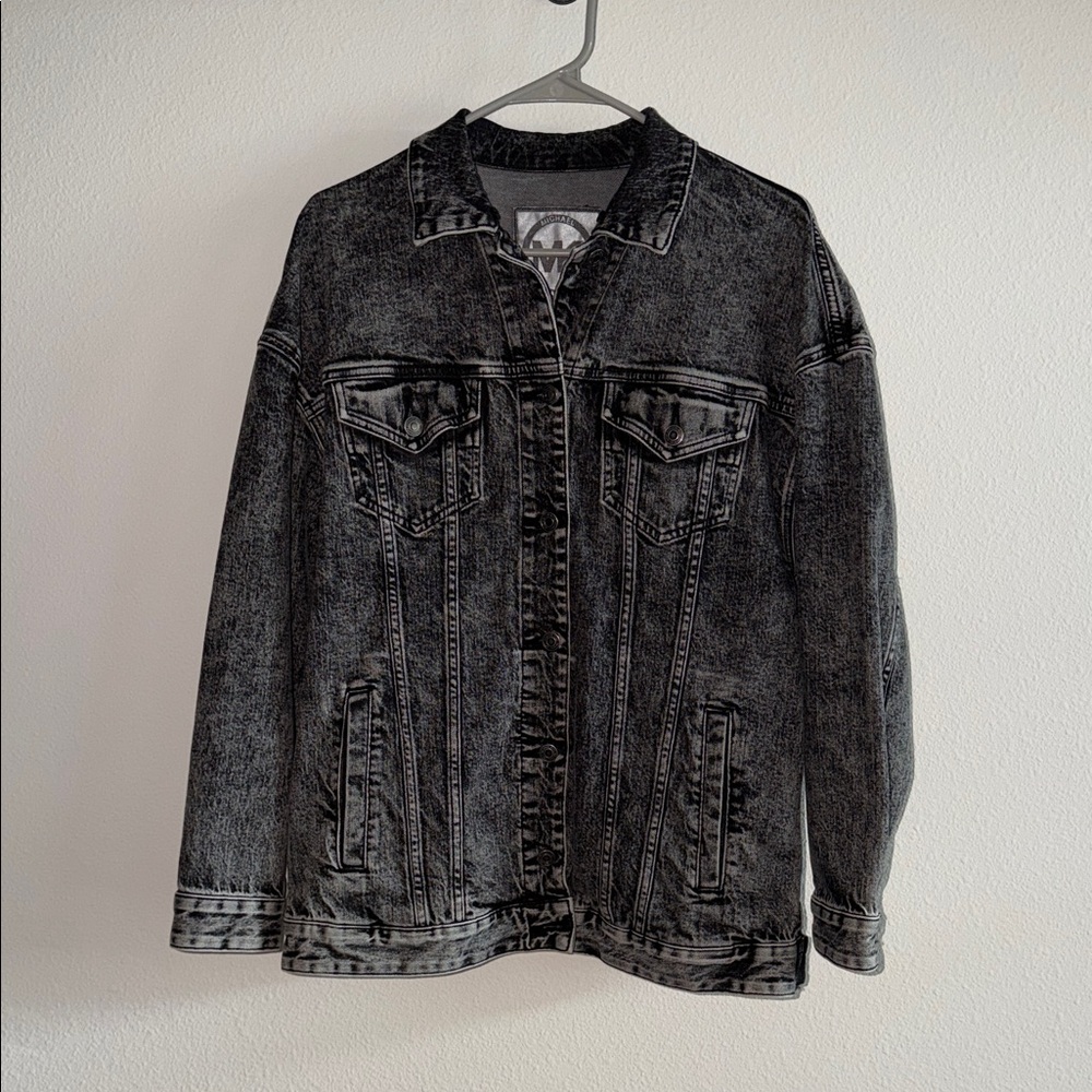 Michael Kors Charcoal Denim Jacket